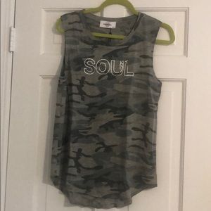 NWT Soulcycle Camo Tank